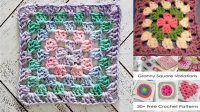 81+ Free Crochet Granny Square Patterns For Beginners