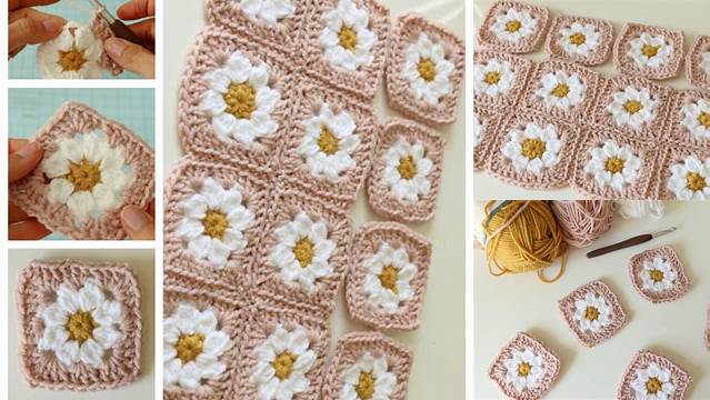 84+ Free Daisy Granny Square Pattern For Beginners