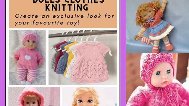 53+ Free Dolls Clothes Knitting Patterns Australia