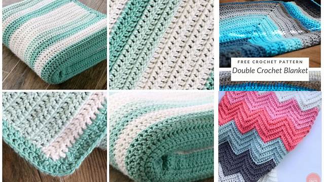 94+ Free Double Crochet Blanket Patterns For Beginners