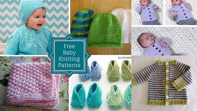 48+ Free Easy Knitting Patterns For Babies