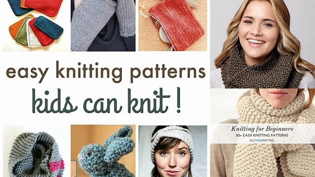 94+ Free Easy Knitting Patterns For Beginners To Download