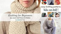 89+ Free Easy Knitting Patterns For Beginners Uk