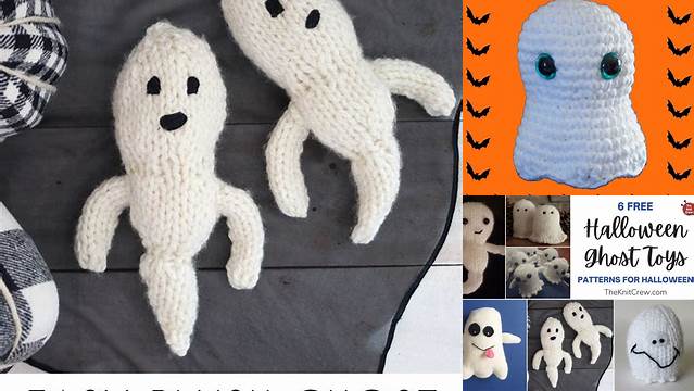 97+ Free Ghost Knitting Pattern For Beginners