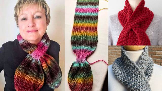 49+ Free Keyhole Scarf Knitting Patterns