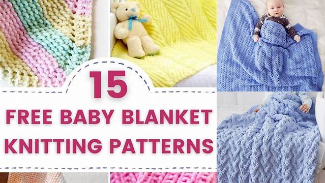 7+ Free Knit Patterns For Baby Blankets Beginners