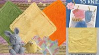 56+ Free Knit Patterns For Baby Washcloths