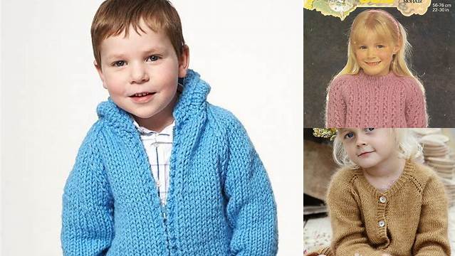 73+ Free Knit Patterns For Childrens Sweaters