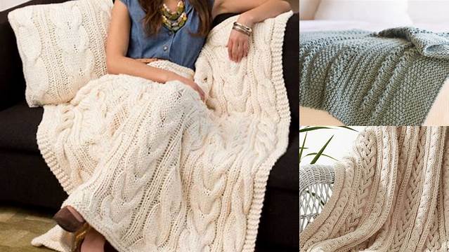 72+ Free Knit Patterns For Throws