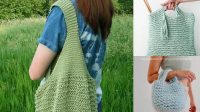 75+ Free Knitted Bag Patterns For Beginners Straight Needles