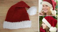 25+ Free Knitted Santa Hat Pattern Straight Needles Pdf