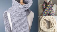 45+ Free Knitted Scarf Patterns For Beginners