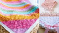 59+ Free Knitting And Crochet Patterns For Baby Blankets