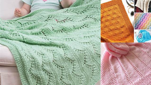 84+ Free Knitting Baby Blanket Patterns