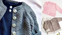 59+ Free Knitting Pattern Baby Cardigan Top Down