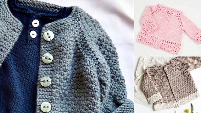 59+ Free Knitting Pattern Baby Cardigan Top Down