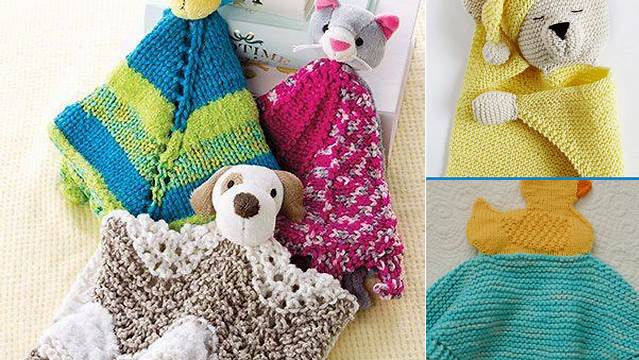 34+ Free Knitting Pattern Baby Security Blanket