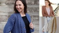 20+ Free Knitting Pattern Cable Cardigan