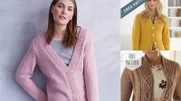 84+ Free Knitting Pattern Cardigan Easy