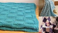 84+ Free Knitting Pattern Checkerboard Baby Blanket