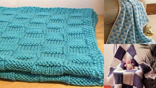 84+ Free Knitting Pattern Checkerboard Baby Blanket