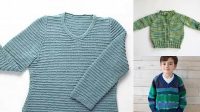 62+ Free Knitting Pattern Childs V Neck Sweater