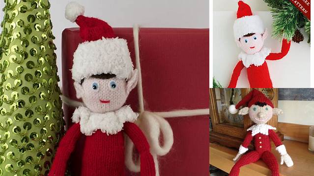 14+ Free Knitting Pattern Elf On The Shelf