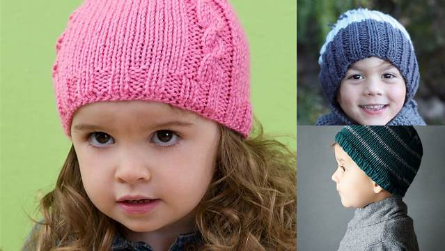 79+ Free Knitting Pattern For A Child's Beanie