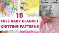 36+ Free Knitting Pattern For Baby Blanket Beginners Pdf