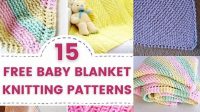 96+ Free Knitting Pattern For Baby Blanket Beginners Straight Needles Youtube