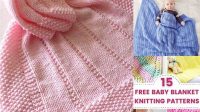 56+ Free Knitting Pattern For Baby Blanket Beginners Uk