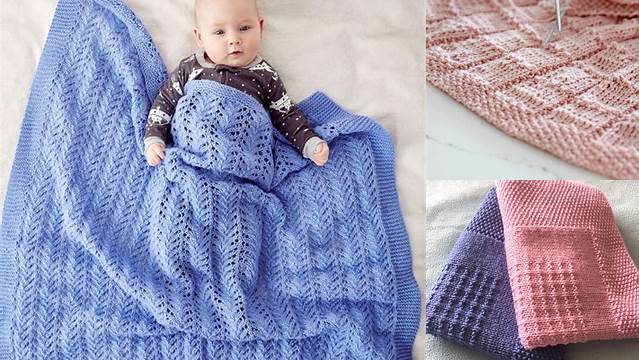 23+ Free Knitting Pattern For Baby Blanket Beginners Uk Straight Needles