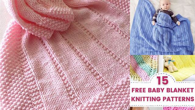 56+ Free Knitting Pattern For Baby Blanket Beginners Uk