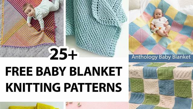 63+ Free Knitting Pattern For Baby Blanket Squares Pdf