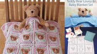 75+ Free Knitting Pattern For Baby Blanket With Teddy Bear