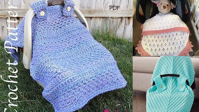 87+ Free Knitting Pattern For Baby Car Seat Blanket Pdf