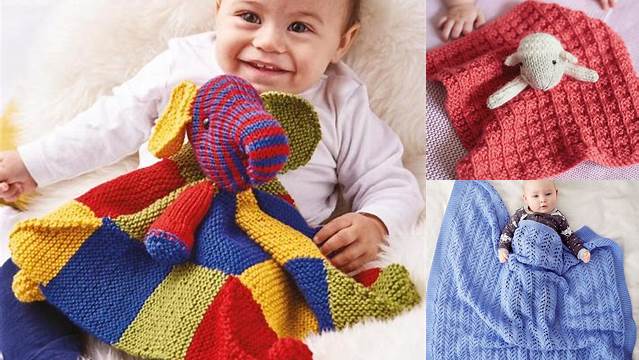 47+ Free Knitting Pattern For Baby Comforter Straight Needles