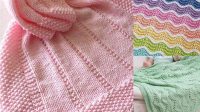 79+ Free Knitting Pattern For Baby Cot Blanket