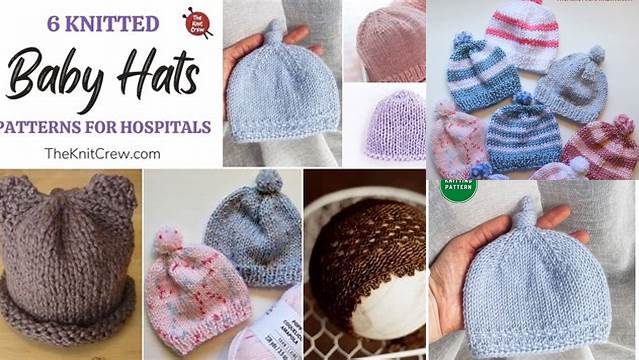 68+ Free Knitting Pattern For Baby Hats For Hospital