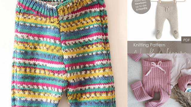 22+ Free Knitting Pattern For Baby Leggings With Feet