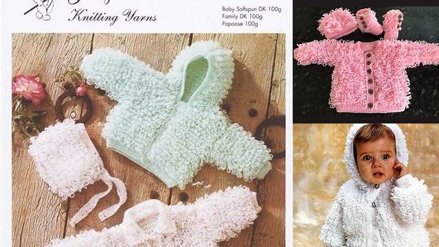 58+ Free Knitting Pattern For Baby Loopy Cardigan