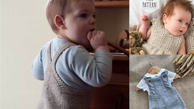 77+ Free Knitting Pattern For Baby Overalls Straight Needles