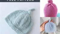 26+ Free Knitting Pattern For Baby Top Knot Hat