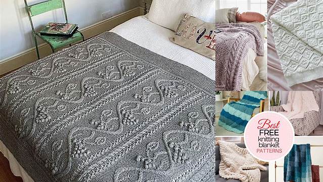 34+ Free Knitting Pattern For Bed Throw