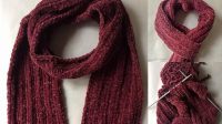 11+ Free Knitting Pattern For Chenille Scarf