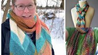 50+ Free Knitting Pattern For Chevron Scarf