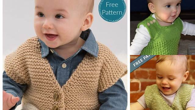 49+ Free Knitting Pattern For Child Sleeveless Vest