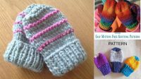 20+ Free Knitting Pattern For Childrens Mittens Easy