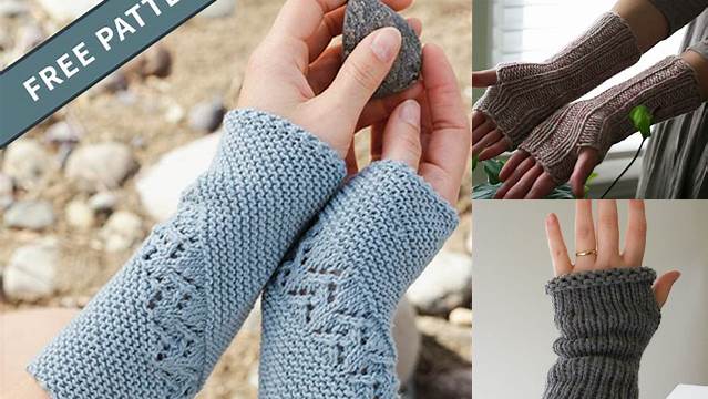 45+ Free Knitting Pattern For Childrens Wrist Warmers