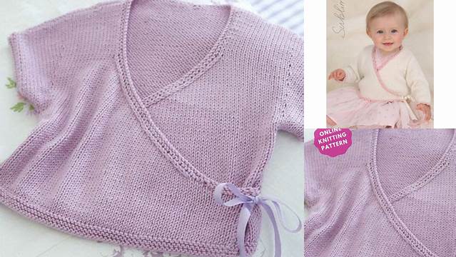 63+ Free Knitting Pattern For Child's Ballet Wrap Cardigan